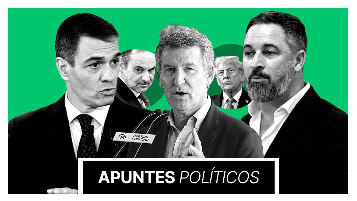 La corrupció bloqueja Sánchez, Feijóo no es troba i Abascal espera