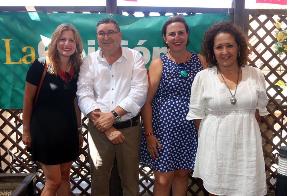 La terraza de La Opinión celebró este jueves su último día de Feria con muchos e ilustres personajes.