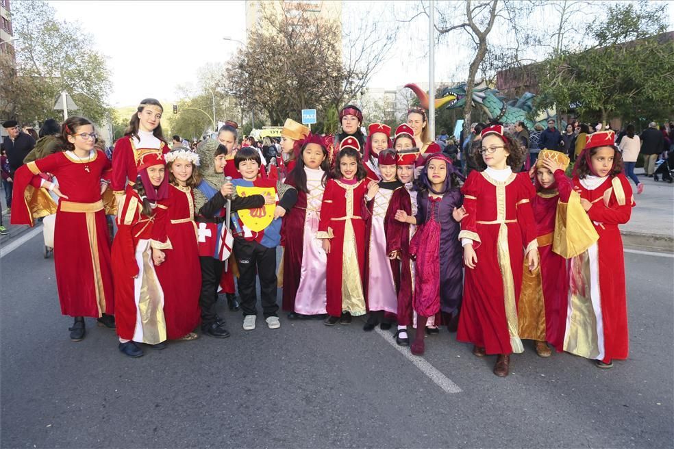 Las imágenes del desfile de San Jorge en Cáceres