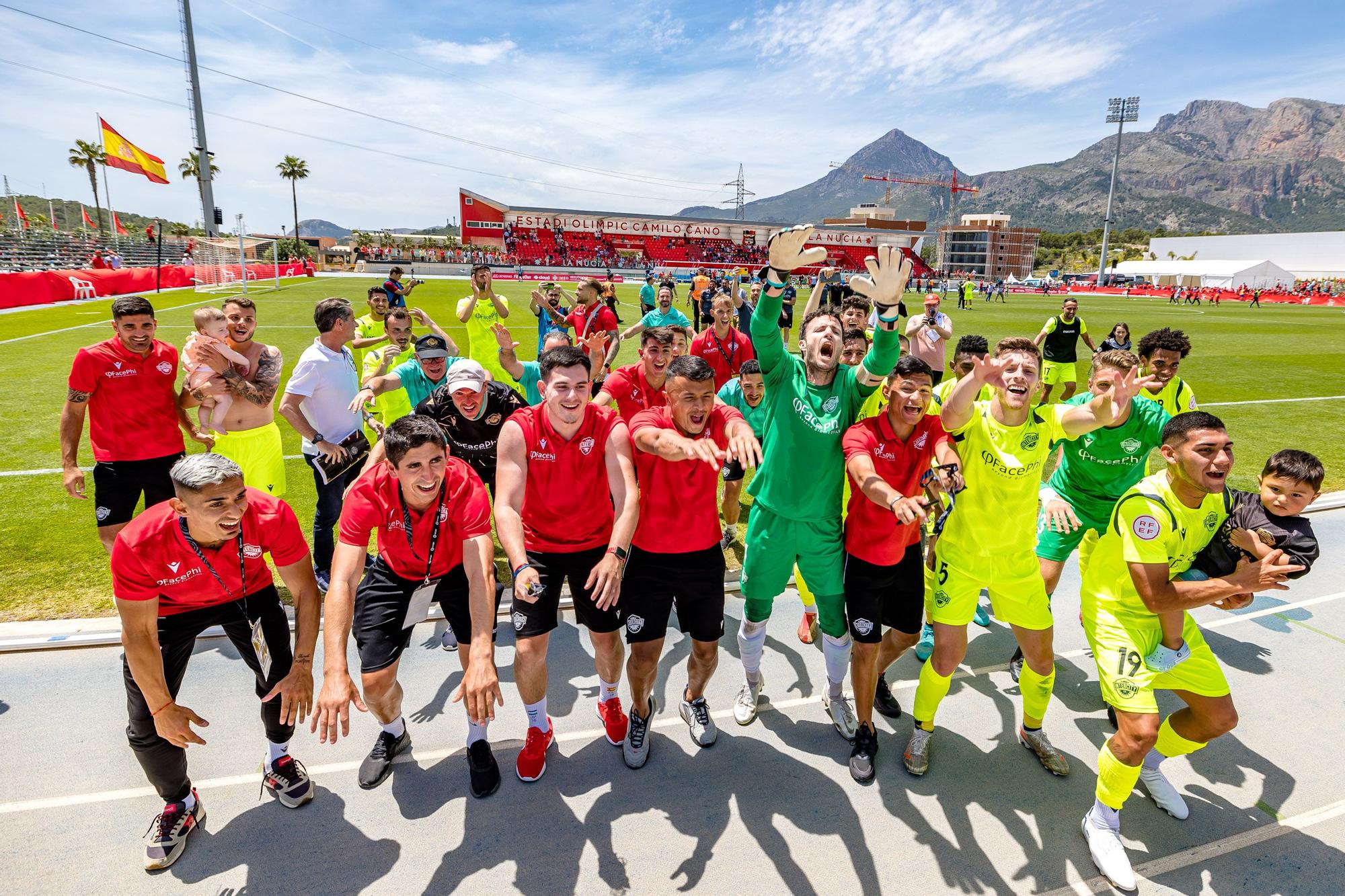 Un empate valía al Intercity en La Nucía para lograr el ascenso directo a Primera RFEF como campeón del grupo 5 de Segunda RFEF. Y un punto lograron los hombres dirigidos por Gustavo Siviero, en un ejercicio de resistencia y orden defensivo