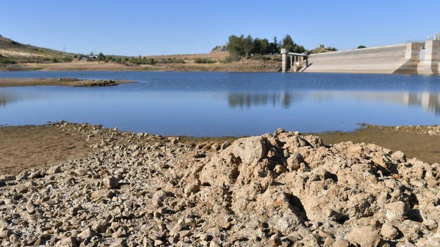 Estado del embalse de Sierra Boyera en una imagen reciente.