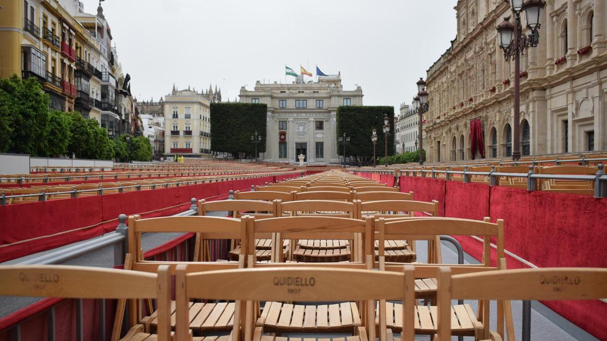 Sillas en la Plaza de San Francisco