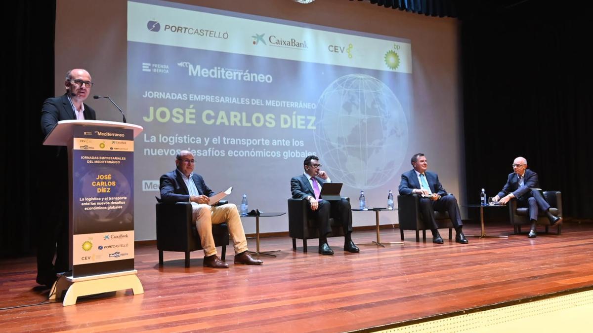 Mesa redonda 'La crisis global es una oportunidad para España' de las Jornadas Empresariales del Mediterráneo'.