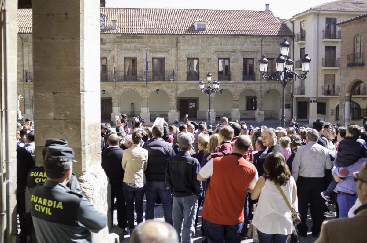 Manifestación sanitaria en Benavente