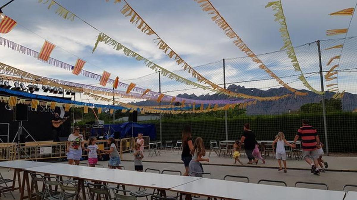 Una de les activitats infantils de la Festa Major de Can Fosalba