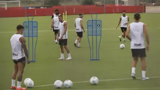 El Mallorca vuelve a entrenar en Son Bibiloni sin caras nuevas