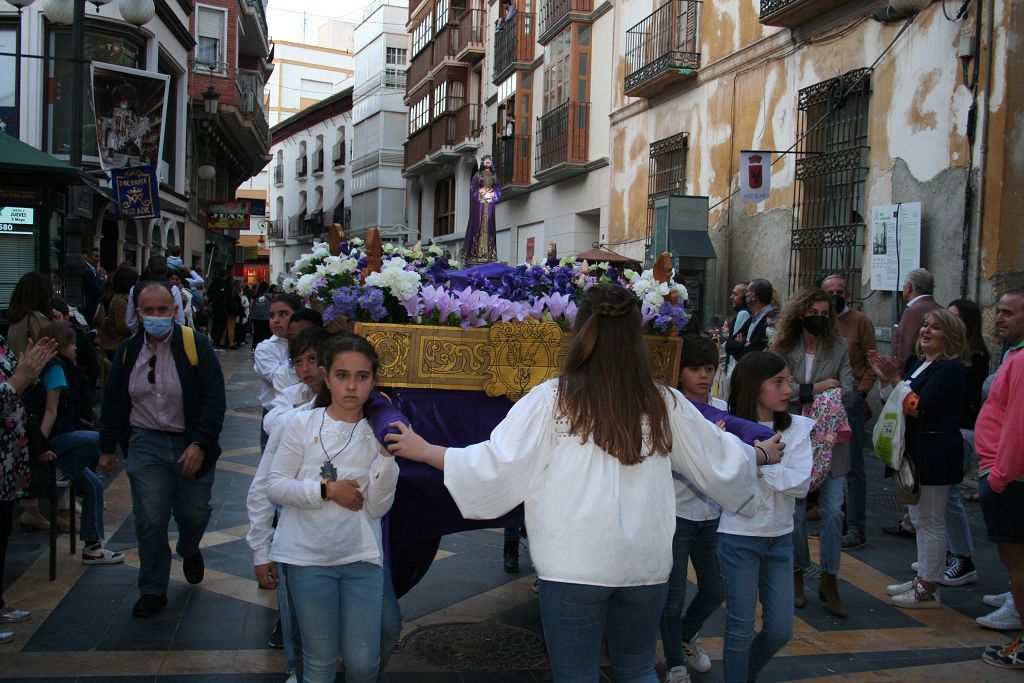 Procesión de papel en Lorca