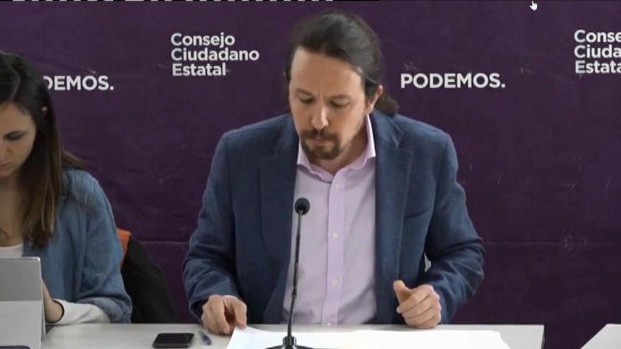 Iglesias reconoce que habrá "límites y contradicciones" por el "peso modesto" de Podemos en el Gobierno