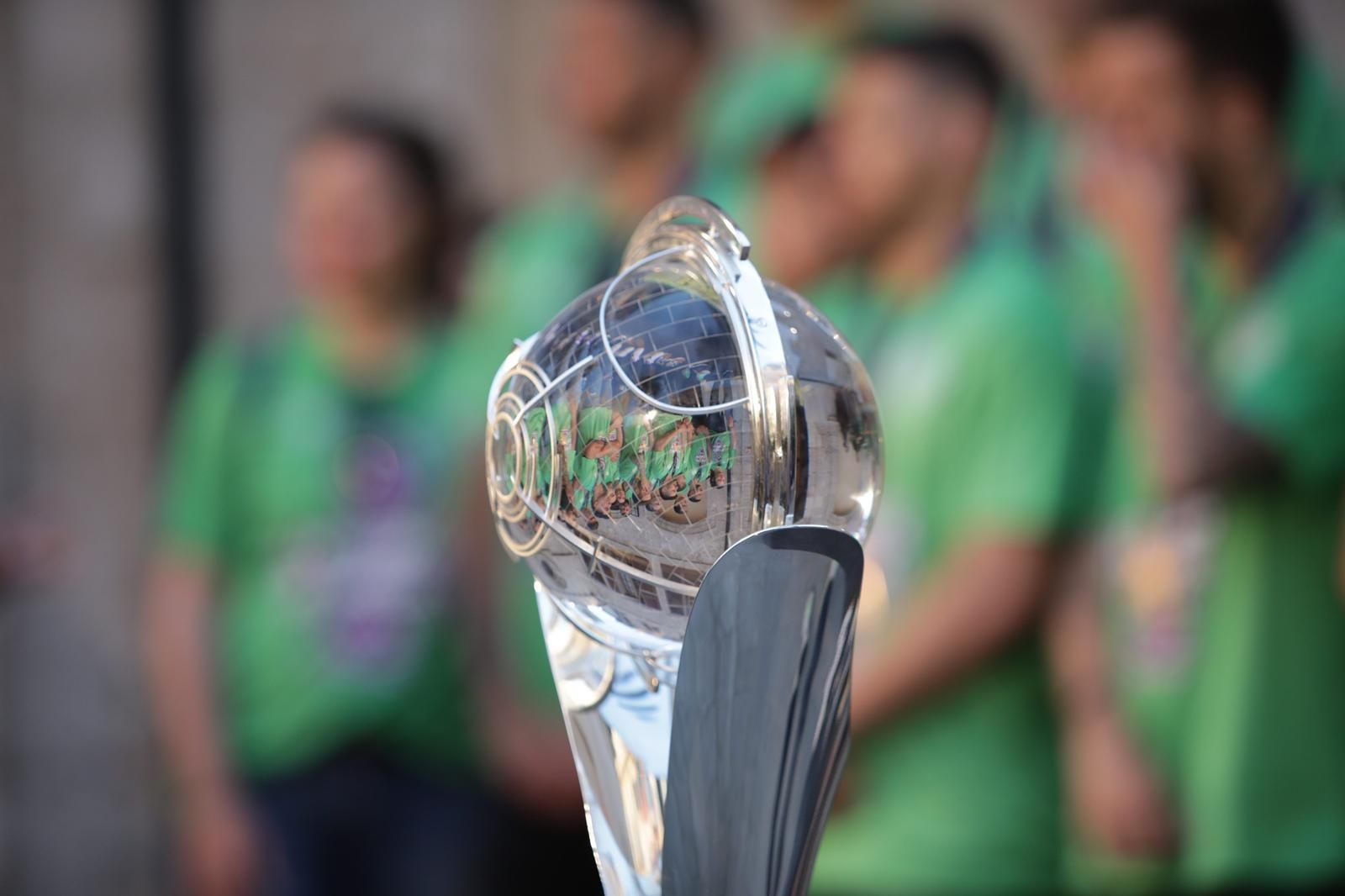 El Mallorca Palma Futsal celebra su UEFA Futsal Champions League