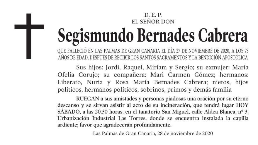 Segismundo Bernades Cabrera