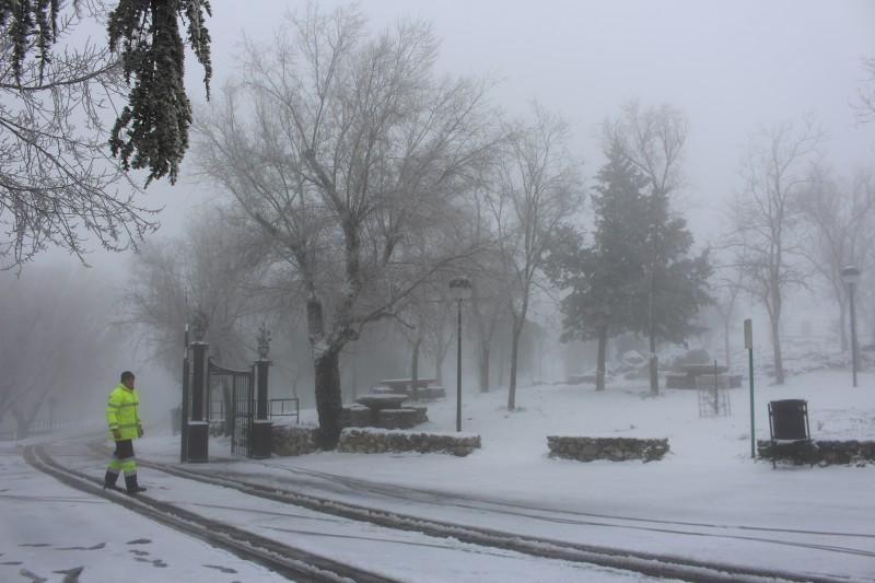 Nieve en la provincia de Córdoba