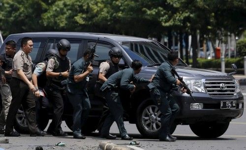 Atentado en el centro de Yakarta