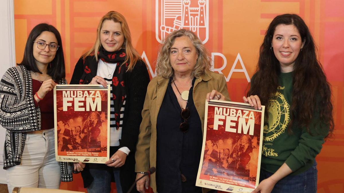 MÚSICA MUJER | Ellas son la música: el Mubaza Fem tiene su primera cita este domingo con una treintena de zamoranas que subirán al escenario