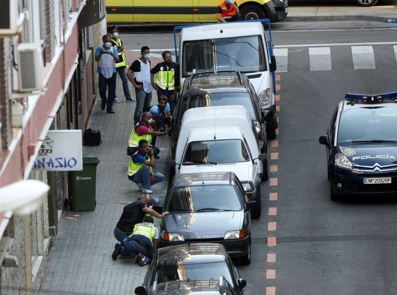 Un hombre se atrinchera durante 20 horas en un bar de Zaragoza y acaba sucidándose