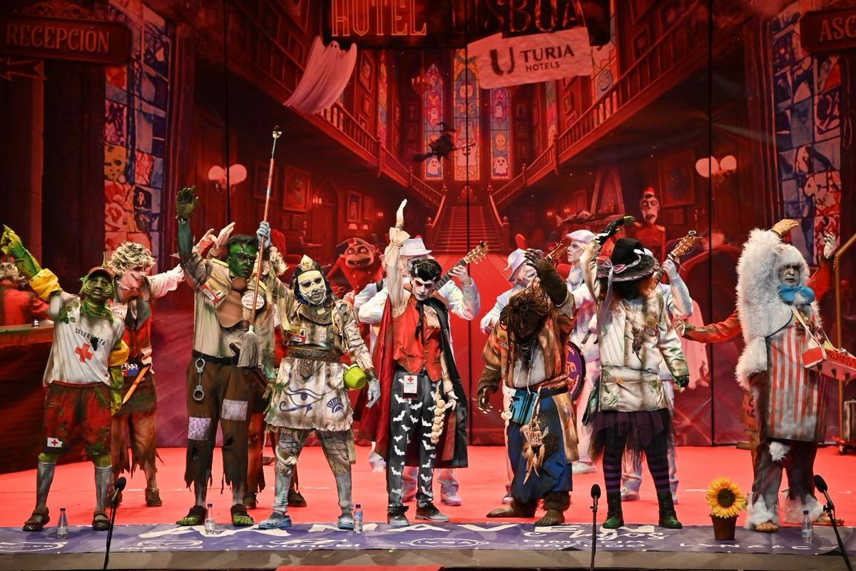 Los Lingartos en su pase de preliminares en el Comba 2026.