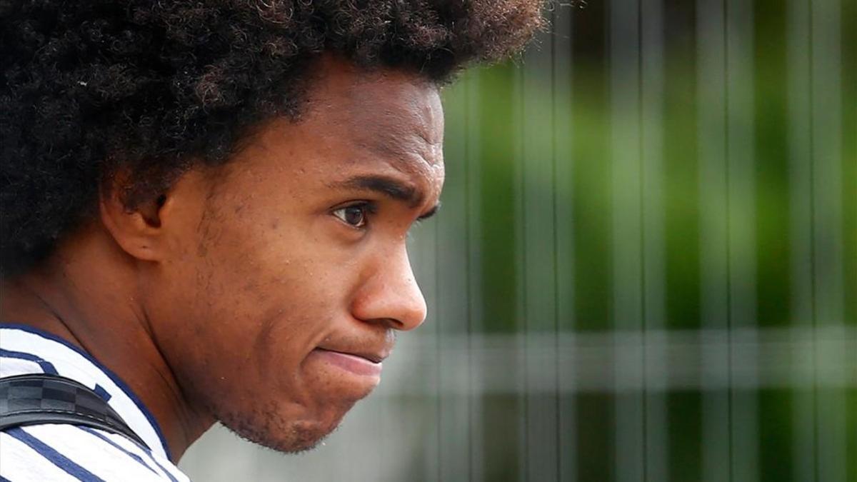 Willian podría acabar en el Madrid junto a Courtois