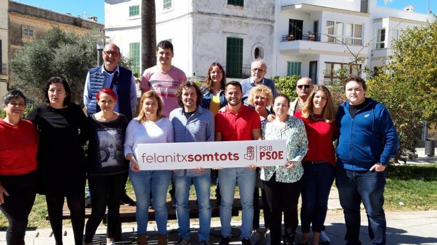 PresentaciÃ³n de la campaÃ±a del PSOE de Felanitx, este sÃ¡bado.