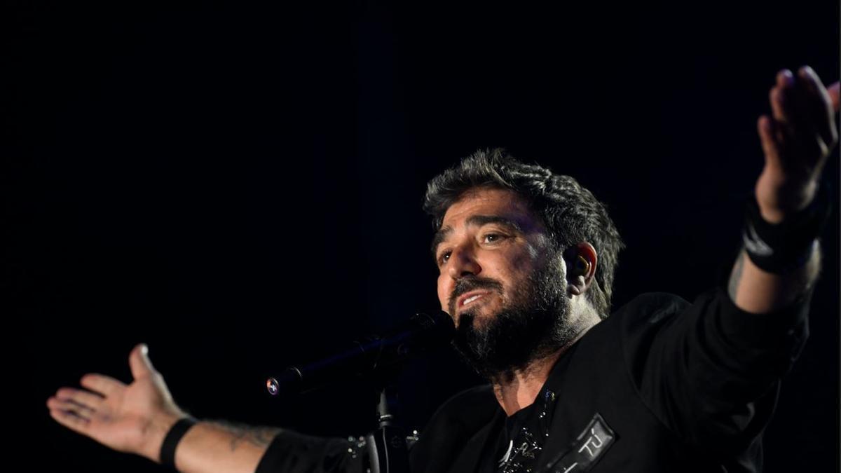 Antonio Orozco, en un concierto reciente