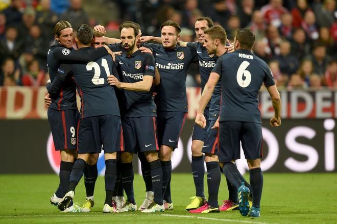 Las imágenes del Bayern Munich, 2 - Atlético de Madrid, 1