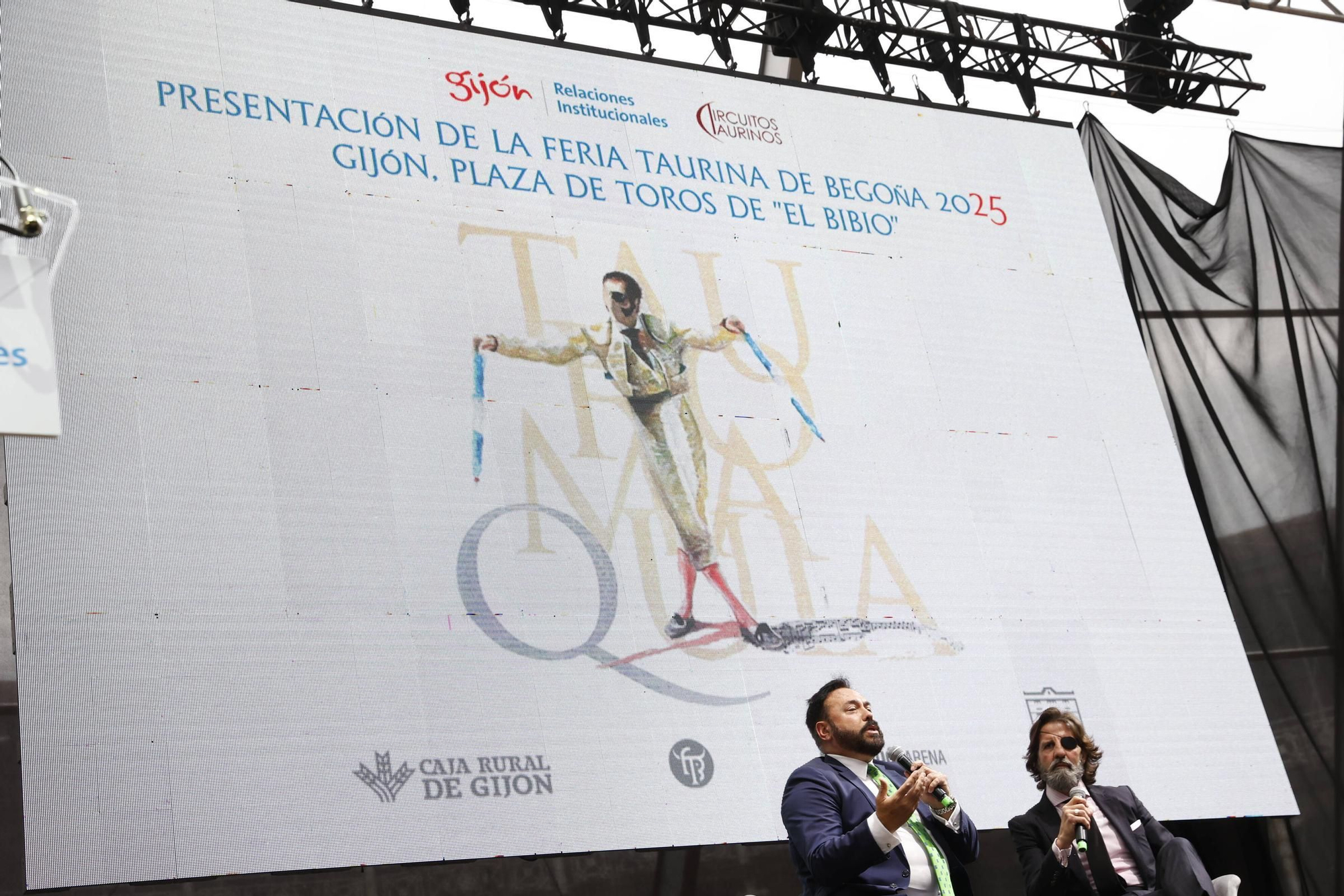 Así fue la presentación de la feria taurina de Gijón (en imágenes)