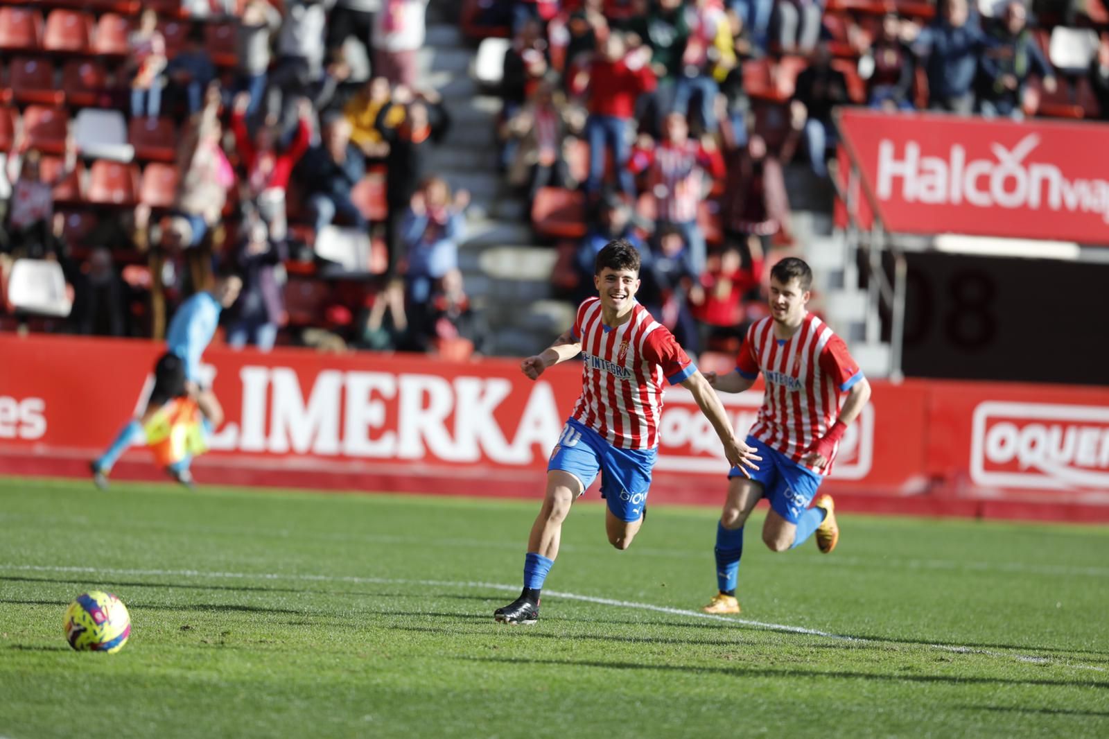 EN IMÁGENES: El encuentro entre el Sporting y el Real Zaragoza