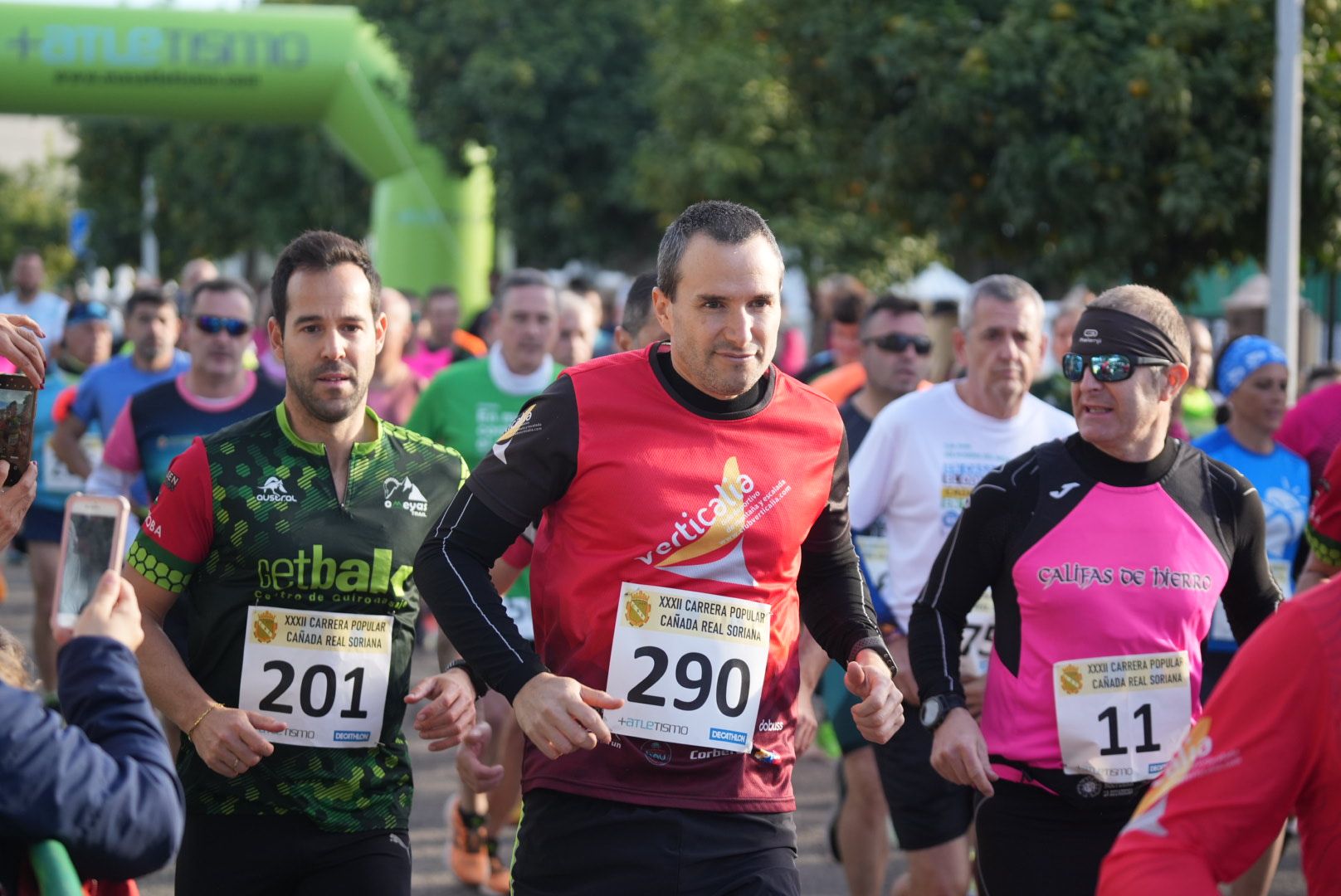 La carrera popular de la Cañada Real Soriana en imágenes