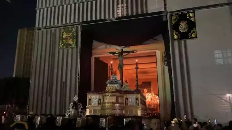 Salida de la Expiración I Miércoles Santo de la Semana Santa de Málaga de 2026