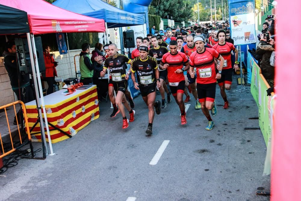 Más de 300 corredores participaron en el I Trail de la Sierra de Orihuela