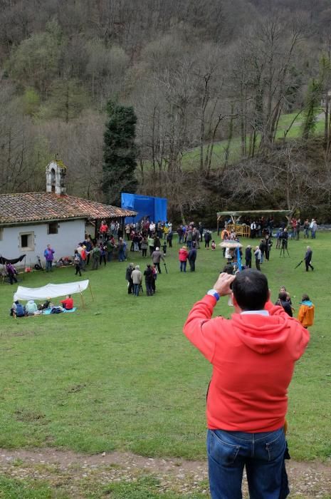 Romería en Piedracea, fiestas de la Flor de Lena