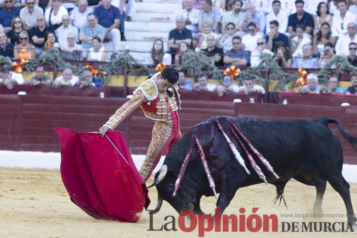 Tercer festejo de la Feria Taurina de Murcia (Talavante, Paco Ureña y Roca Rey), en imágenes
