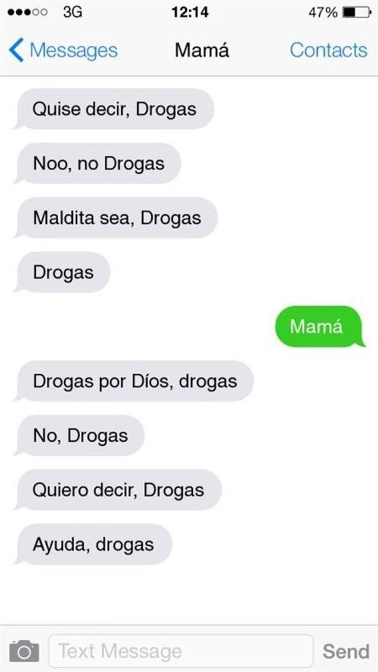 Conversaciones desternillantes entre madres e hijos por WhatsApp