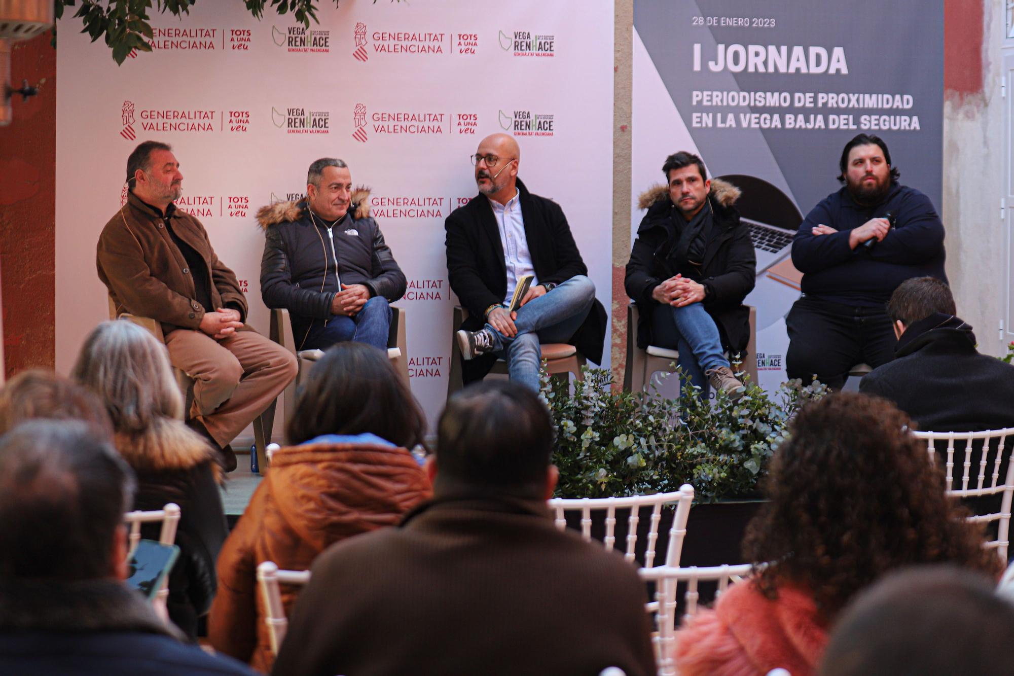 I jornada de periodismo de proximidad en la Vega Baja del Segura