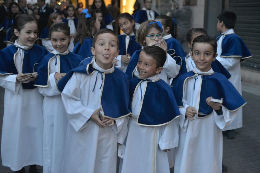 La procesión de la Virgen del Olvido marcha desde San Bartolomé