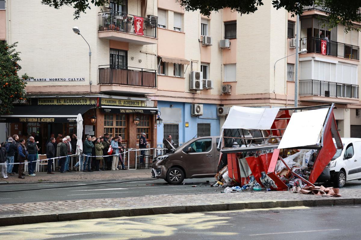 Un accidente con un autobús de Tussam deja 20 heridos en Nervión