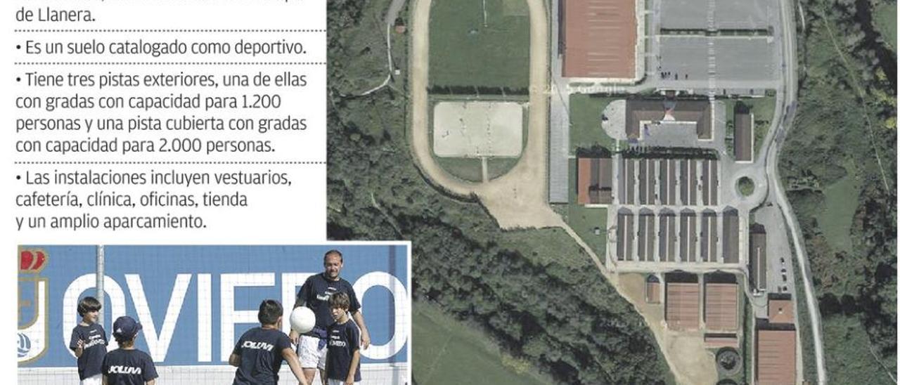 El Real Oviedo visita El Asturcón para ultimar su propuesta de ciudad deportiva