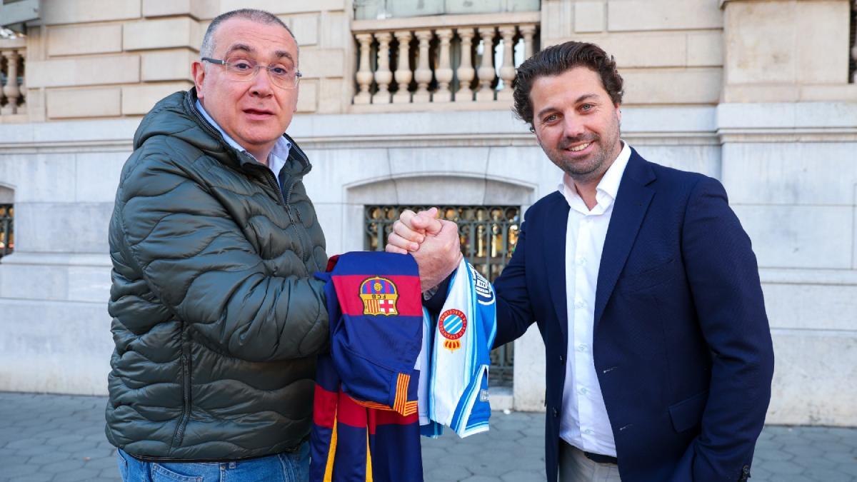 Albert Roura y Xavi Salvatella, ex dircoms de Barça y Espanyol