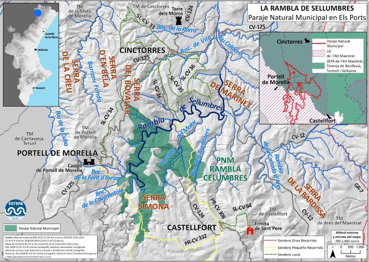 Rambla de Selumbres.