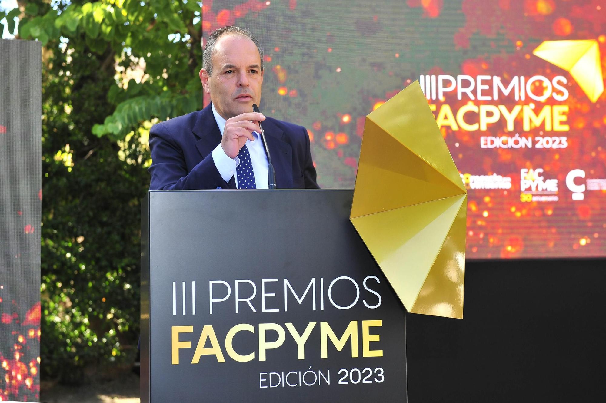 Entrega de premios FACPYME