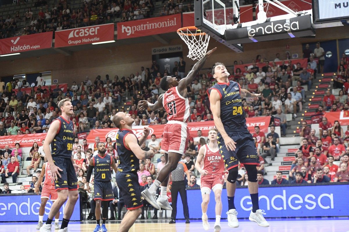La aplastante victoria del UCAM Murcia ante el Andorra, en imágenes