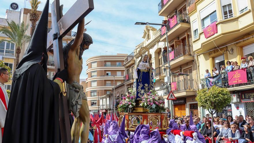 Emoción en el Encuentro Doloroso de la Semana Santa de Torrent