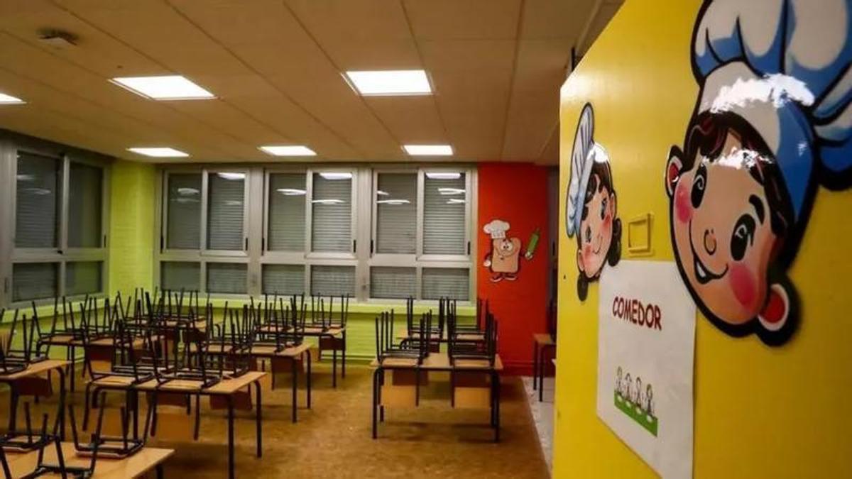 Interior de un aula del colegio Arealonga.