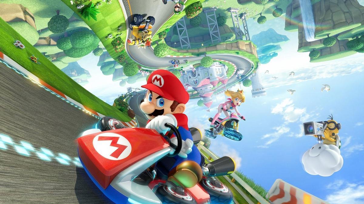 Imágenes del videojuego Mario Kart 8 Deluxe.