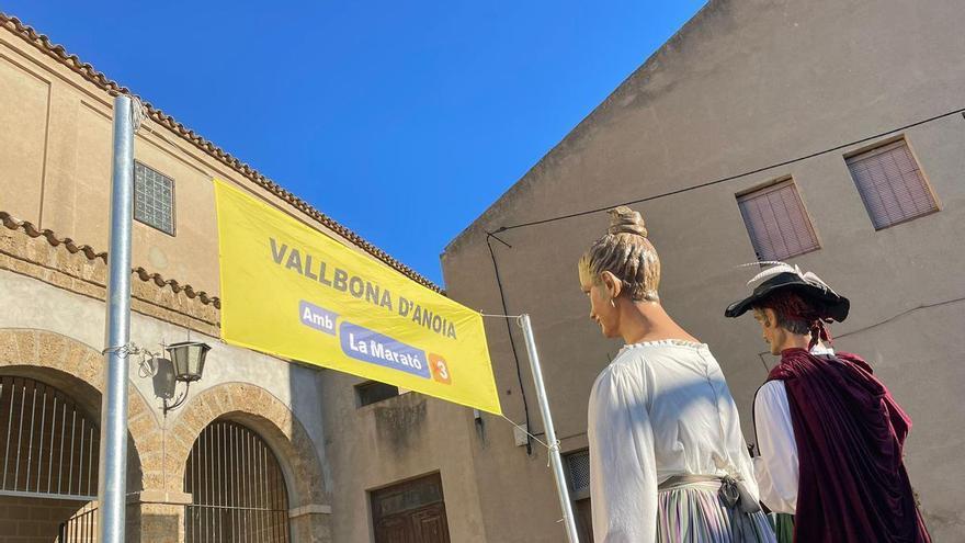 Vallbona d’Anoia viu un intens cap de setmana ple d’activitats solidàries i recull 1.228 euros per la Marató de 3Cat