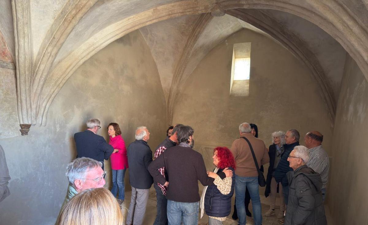 El interior de Santa María de Gañarul deslumbra