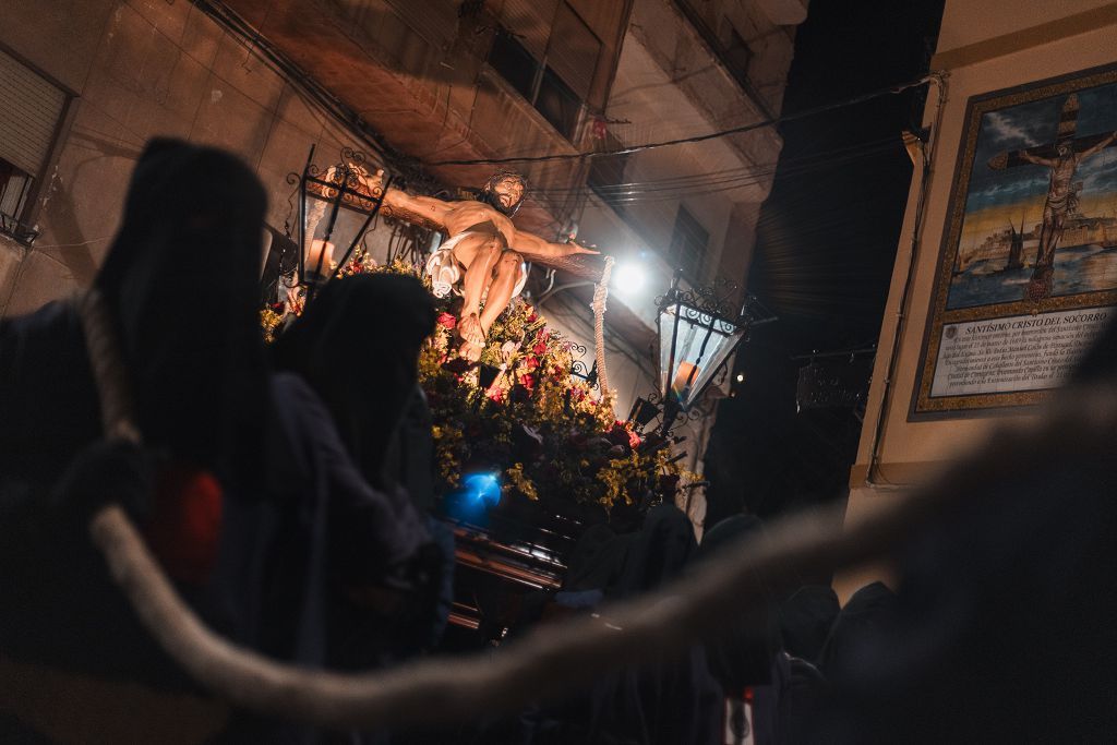 Las imágenes de la procesión del Cristo del Socorro en Cartagena