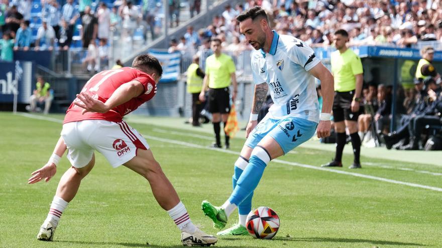 Málaga CF 0-0 Real Murcia: Atraco en La Rosaleda