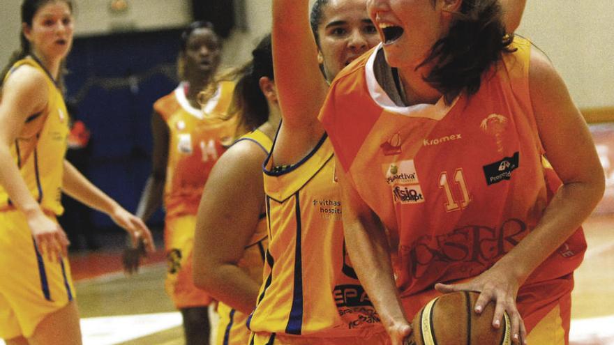 Sandra Pirsic reinó en el juego interior frente a un equipo de gran nivel.