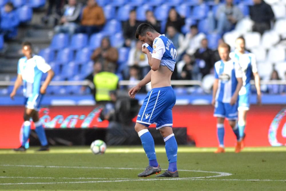 El Dépor cae ante el Villarreal en Riazor