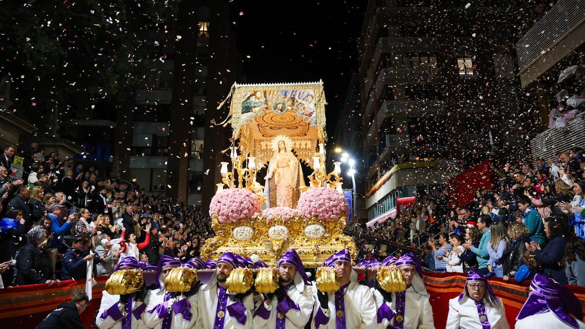 Stma. Virgen de la Amargura, titular del Paso Blanco.
