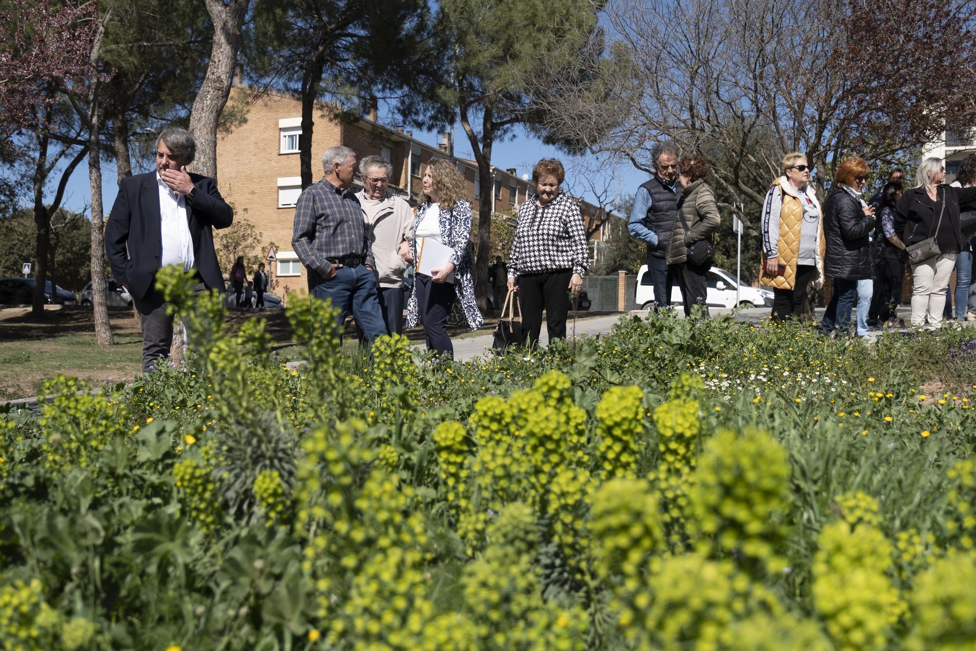 Inauguració del jardí de les papallones de Sant Fruitós